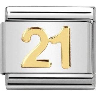 Nomination 21st Birthday Charm - Gold