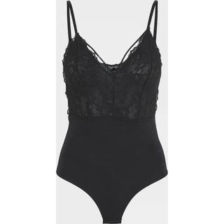 Nichelle Bodystocking, Black, L