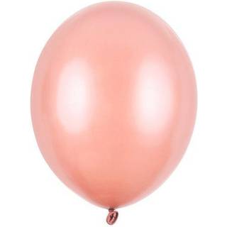 100 stk. Latexballoner rose guld perle 12" – Professionel kvalitet til festdekoration