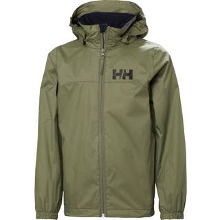Helly Hansen JR Urban Regnjakke, Lav Green, 8 år