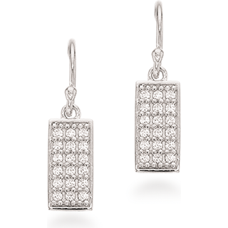 Soho Sterling Sølv Øreringe fra Scrouples 156652