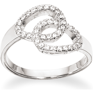 Scrouples Soho Dråbe Sterling Sølv Ring 724352