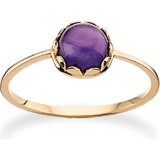 Scrouples 14 Karat Guld Ring med Ametyst 710645