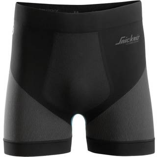 Snickers 9429 litework, 37.5® boxershorts sømløse sort/grå XL