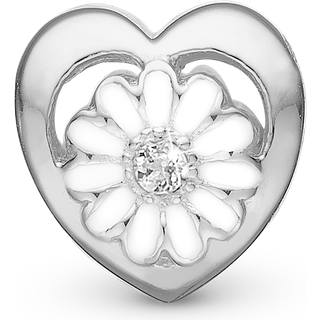 Christina Collect - MARGUERITE LABGROWN DIAMOND sølv charm til sølvarmbånd**