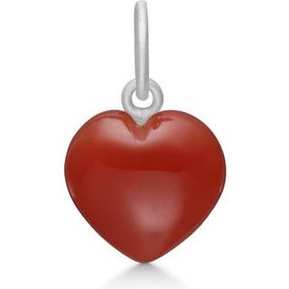 Stone Heart Sterling Sølv Vedhæng fra Frk Lisberg med Hvid Kvarts