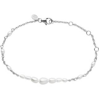 Aura Sterling Sølv Armbånd fra byBiehl med Ferskvandsperler