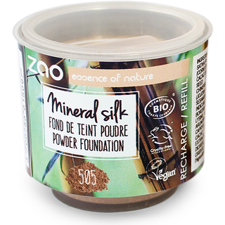 ZAO løs mineral pudder nr. 505 - Coffee Beige - REFILL