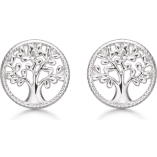Støvring Design - ørestikkere - Livets Træ 12 mm - sølv
