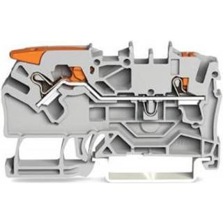 Wago 2-leder-gennemgangsklemme 2,5 mm², grå