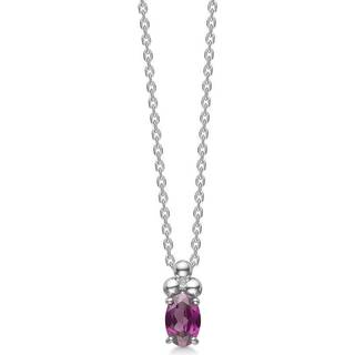 Mads Z Berry Granat Halskæde Sølv 2126092 - Dame - 925 Sterling Silver