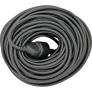 E-Line kabelsæt uden jord, 2 x 1,5 mm², sort - 5 meter