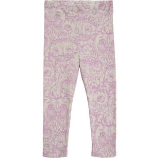 Soft Gallery - Paula Leggings AOP Owl - Cream - 74/9 mdr.