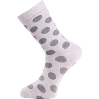 Trofe Bamboo Dot Socks 2-pak - Grey - Str 35/38
