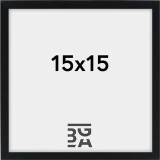 Ramme 2E Sort 15x15 cm