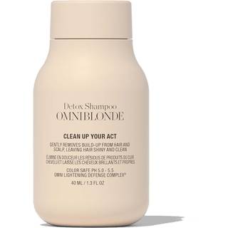 Omniblonde Clean Up Your Act Detox Shampoo 40ml