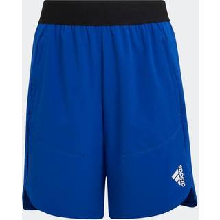 adidas D4S Junior Shorts Str. 128 - Blå, Reflekser & Lommer til aktive børn