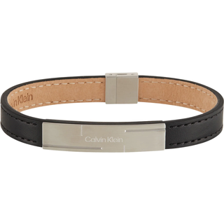 Calvin Klein GRID Armbånd Læder 35000056 - Herre - Faux Leather