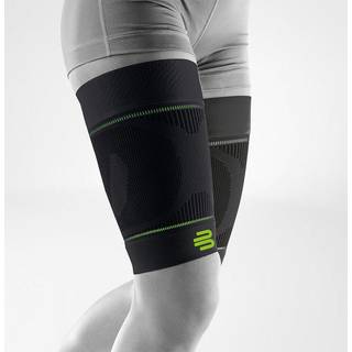 Bauerfeind Sports Compression Upper Leg Hamstring Sleeve (per pair) - Black