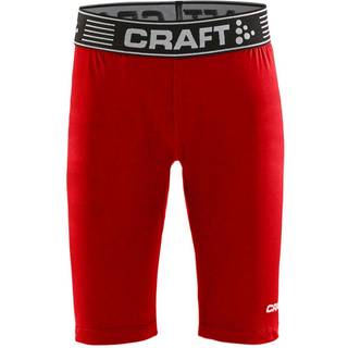 Craft - Pro Control Compression Short Tights JR - Bright Red 122/128