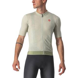 Castelli Essenza kortærmet cykeltrøje Dessert Green herre - Størrelse XXX-Large