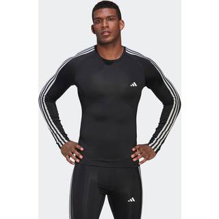 adidas Techfit 3-Stripes Langærmet Baselayer T-shirt Herre