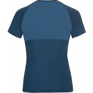 Odlo Herre T-shirt S, Orange - Kølende, Refleksdetaljer, Crew Neck, Essential