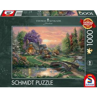 Schmidt Puzzle Thomas Kinkade puslespil 1000 brikker