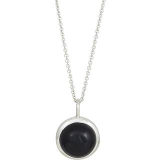 Nordahl Jewellery Sweets52 sølv halskæde med sort onyx