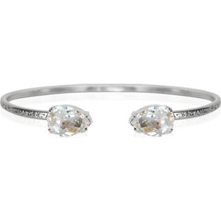 Petite Drop armbånd crystal rhodium