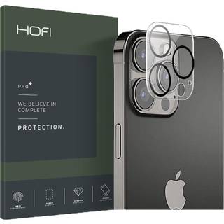 iPhone 13 Pro / 13 Pro Max Hofi Cam Pro+ Beskyttelsesglas til Kameralinse - Sort / Gennemsigtig