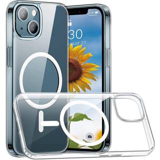 iPhone 13 Pro Max mobilcover kompatibel med MagSafe oplader Transparent