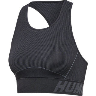 Hummel® - Christel Sports Top (Black/Asphalt Melange)