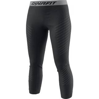 Dynafit Women's Tour Light Merino 3/4 Tight Merino undertøj Damer størrelse XS farve sort