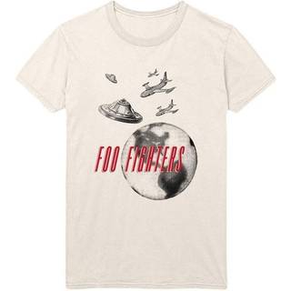 Foo Fighters - Foo Fighters Unisex T-Shirt: UFO Planes (Natural)