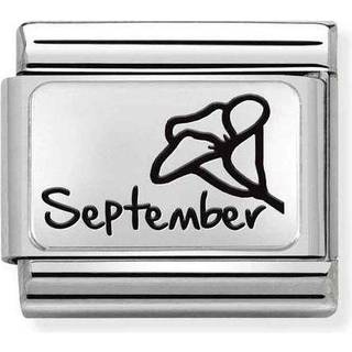 Nomination September Birth Flower Charm - Silver
