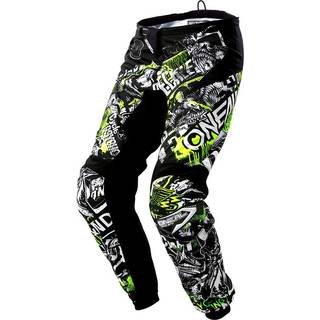 O'Neal Element Pants Men Attack Black/Neon Yellow