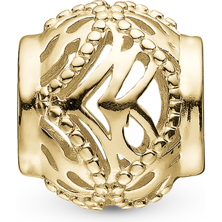 Christina Collect - Coral Life charm i forgyldt til sølvarmbånd**
