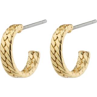 Pilgrim JOANNA snake chain hoop øreringe guldbelagt