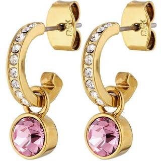DYRBERG/KERN DESSA ØRERING 380066 (Gold, Pink, ONESIZE)