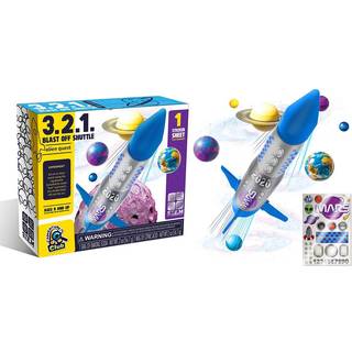 Anker Play 3 2 1 Blast Off Shuttle Science Experiment Kit Blue