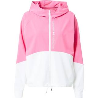 Jakke med hætte Under Armour Woven FZ Jacket 1369889-002 Størrelse S