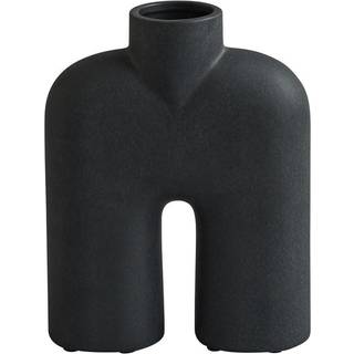 101 Copenhagen Vases - 'Cobra Tall' mini, black in Black 100% Ceramics
