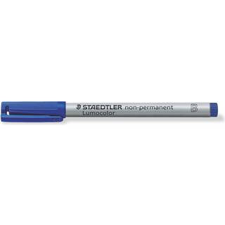 Staedtler OVERHEAD LUMOCOLOR NONPERM B BLÅ, ÆSKE 10 STK