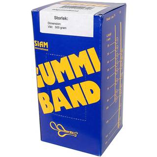 Gummibånd nr. 63 75x6,0mm (500g)
