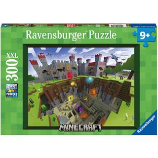 Minecraft Cutaway puslespil - 300 brikker