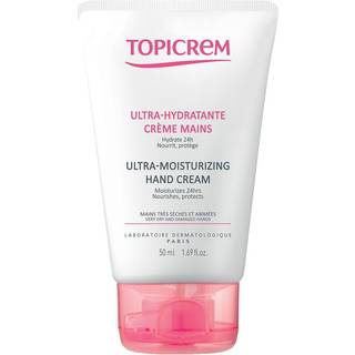 Topicrem UH BODY Ultra-Moisturizing Hand Cream Fugtgivende creme til tørre og sprukne hænder 50 ml - 50 ml