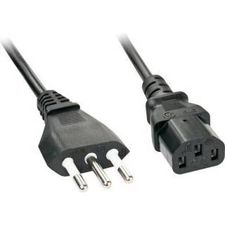LINDY Italien. IEC-Netzkabel, 5m  Italien. Netzst. - IEC320 C13