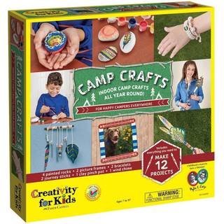 Kreativitet til b?rn Camp Crafts - Opret 12 klassiske kunst- og h?ndv?rksprojekter