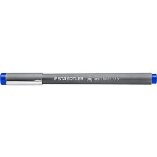 Staedtler STAEDTLER PIGMENT LINER 0,5mm BLÅ, ÆSKE 10 STK